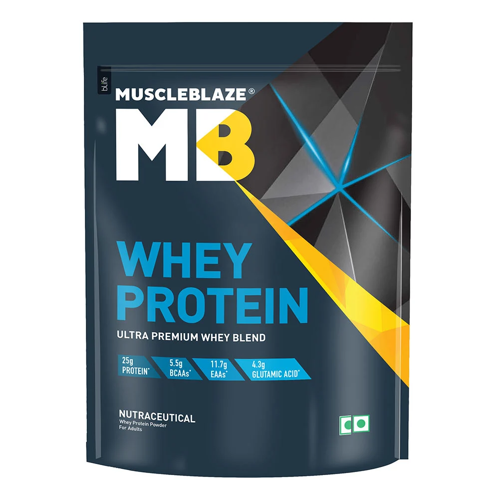 MuscleBlaze Whey Protein 1kg 